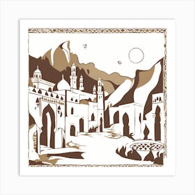 Islamic City Art Print