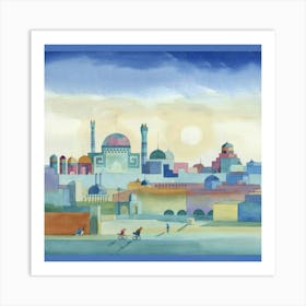 Islamic City Art Print