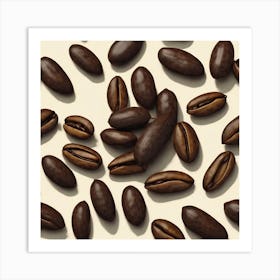 Coffee Beans 283 Art Print