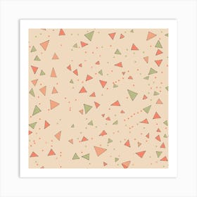 Triangles Art Print