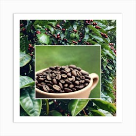 Coffee Beans 9 Art Print