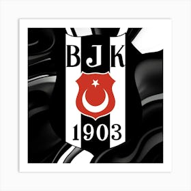 Beşiktaş J.K Logo Wall Art 2 Art Print