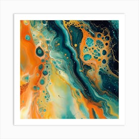 Abstract Painting 164 Art Print