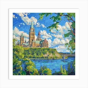 Ottawa Cityscape 2 Art Print