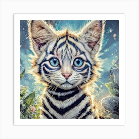 Tiger Cub Art Print