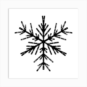 Snowflake 53 Art Print