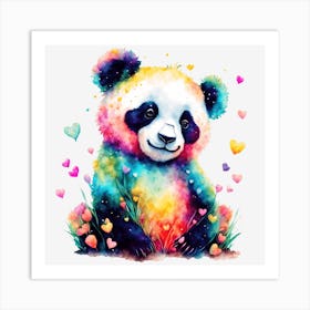 Panda Bear Art Print