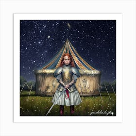 Knight Circus Art Print