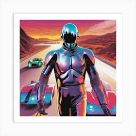 Robot Man 18 Art Print