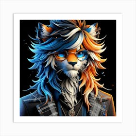 Kitty Cat 14 Art Print