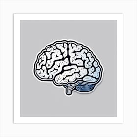 Human Brain 21 Art Print