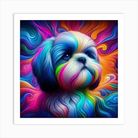 Shih Tzu Art Print