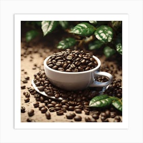 Coffee Beans 184 Art Print