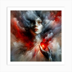 Heart Of Love 2 Art Print