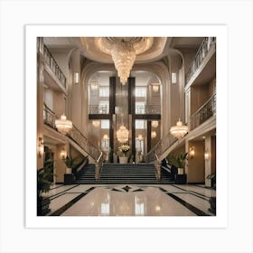 Sydney Hotel Lobby Art Print