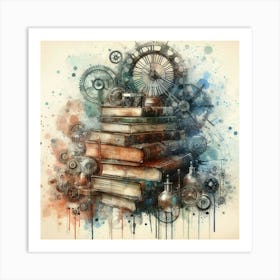 Book Art Art Print