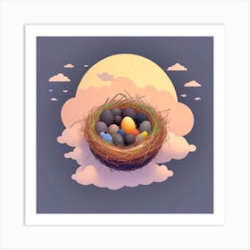 Bird'S Nest 7 Art Print