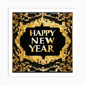 Happy New Year 82 Art Print