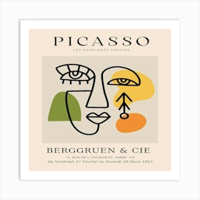 Picasso 10 Art Print