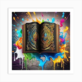 Open Book 3 Art Print