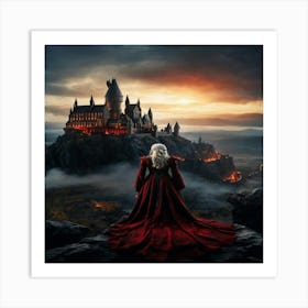 Harry Potter And The Deathly Hallows Art Print