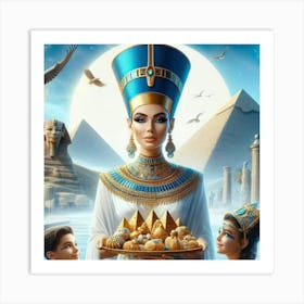 Egyptian Queen 8 Art Print