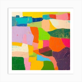 Modern Abstract Collection 73 Art Print