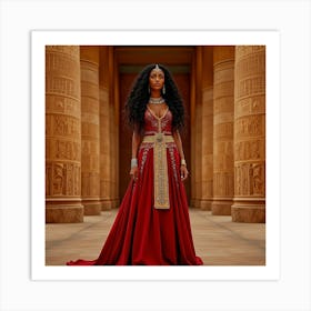 Egyptian Bride 2 Art Print