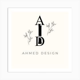 Ahmed Design Art Print