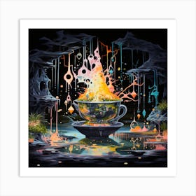 'The Enchanted Cup' Art Print