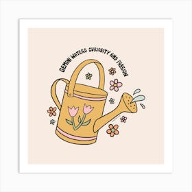 Gemini Watering Can Art Print