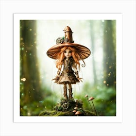 Little fairy doll 3 Art Print