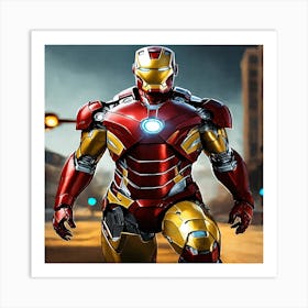 Iron Man Art Print