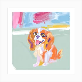 Cavalier King Charles Spaniel 04 Art Print