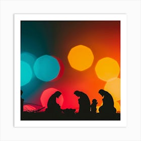 Nativity Scene 10 Art Print