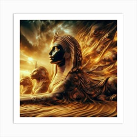 Egyptian Goddess 4 Art Print