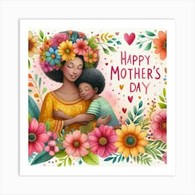 African Mother Mother's Day Art Print