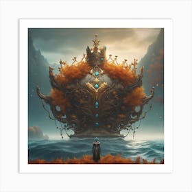 King Of The Ocean Art Print