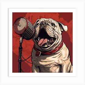 Bulldog 2 Art Print