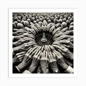 Hands Of The World 1 Art Print