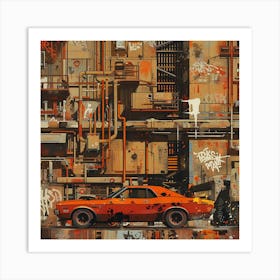 Futuristic Car 2 Art Print