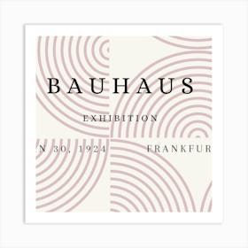 Bauhaus Exhibition 1 Art Print