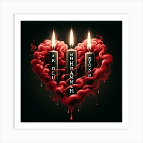 Heart Of Love Art Print