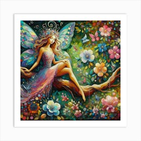 Fairy Painting Art Print