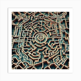 Labyrinth Art Print