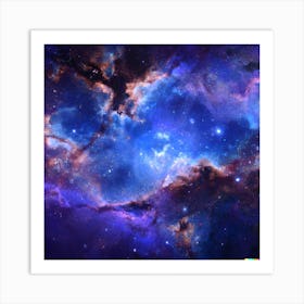 Nebula Art Print