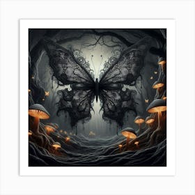 Dark Forest 10 Art Print