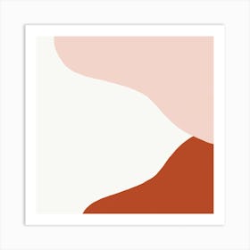 Abstract Color Block Art Print