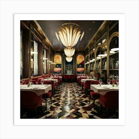 Dining Room 4 Art Print