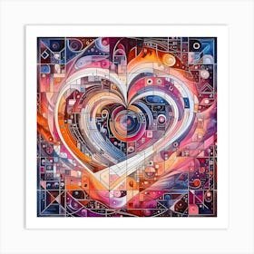 Heart Of The Universe Art Print